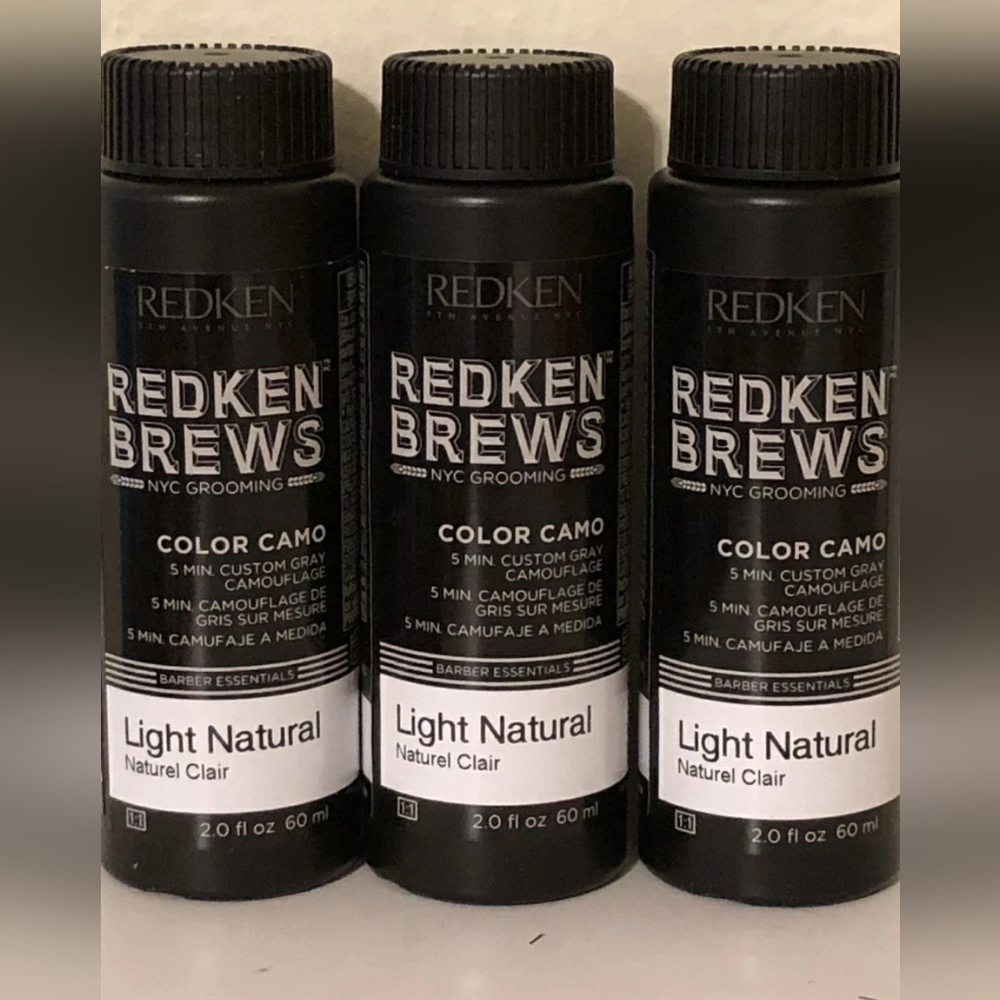 Redken Brews Camo Light Natural Trio X 3